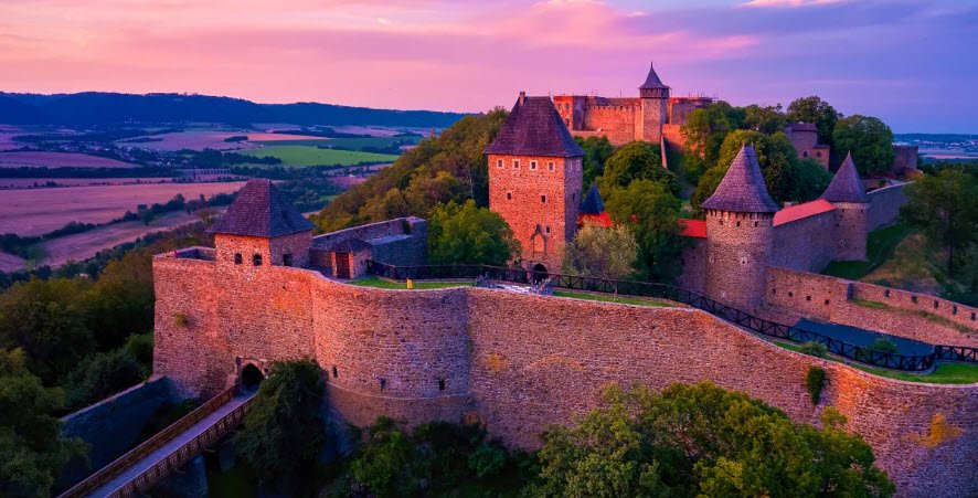 Castle Starý Herštejn, Mnichov, Czechia, Czech Republic (Czechia)